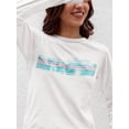 thumbnail image 1 of Pacific Palm Long Sleeve T-Shirt Women's -Pipeline, 1 of 4