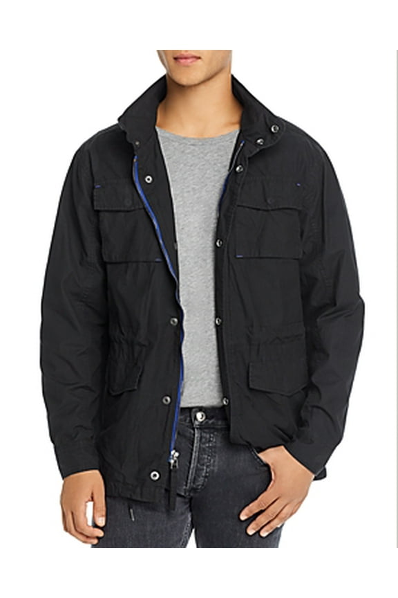 BLACK Pop Color Slim Fit Utility Jacket, US X-Large