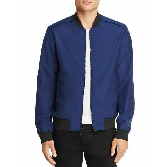 Pacific & Park Men's Lightweight  Bomber Jacket Navy-Small, Med, Large, 2XL