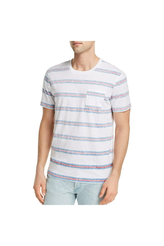 Mens Striped Crewneck T-Shirt