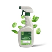 Pacific Pelican Ready-to-Use 32oz Organic Neem Oil with Peppermint Essential Oils | Natural Plant Care for Indoor & Outdoor Use