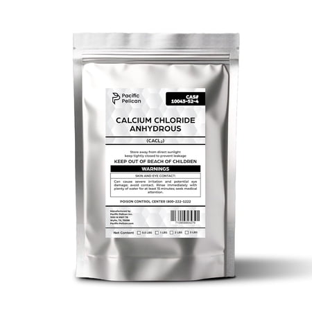 Pacific Pelican's Calcium Chloride Anhydrous (CaCl2) - Chemical (2lb)