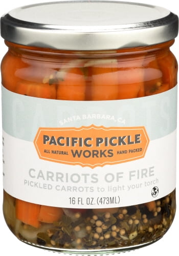 Pacific Pickle Works Pickled Carrots 16 oz Pack of 6
