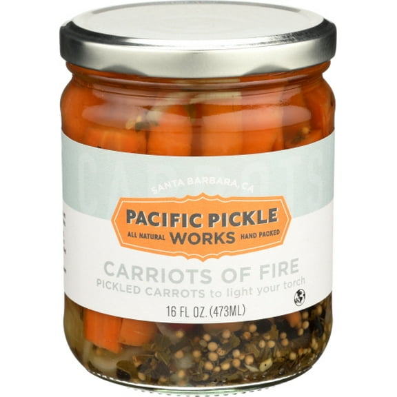 Pacific Pickle Works Pickled Carrots 16 oz Pack of 6