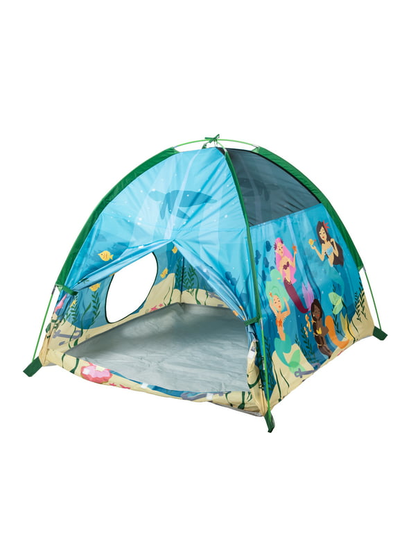 Pacific Play Tents 19762 Mermaid Dreams Dome Tent Kids Camping Outdoor Play