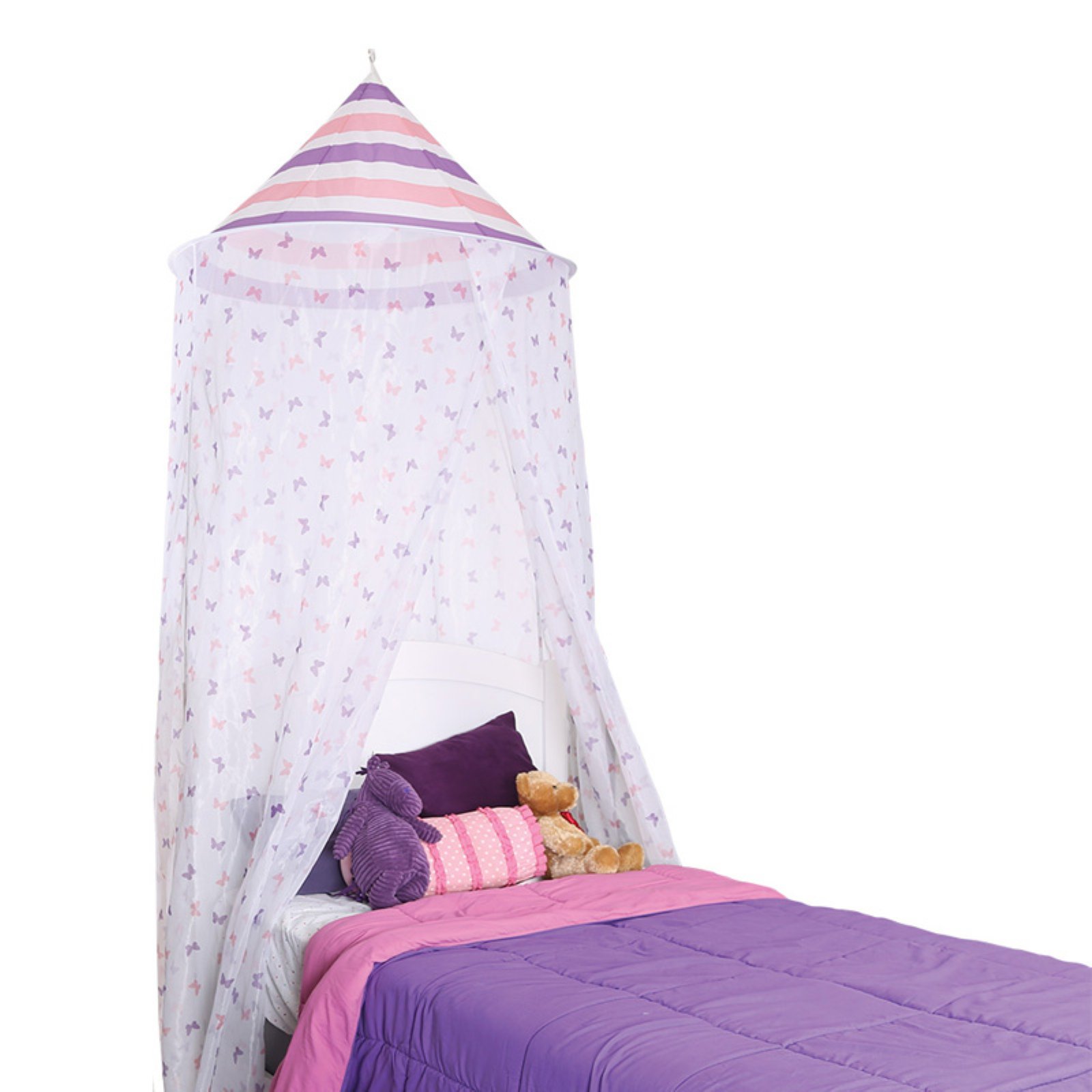 Pacific Play Tents 68100 Kids Butterflies Hanging Bed and Play Canopy - 37" x 80" - image 1 of 6