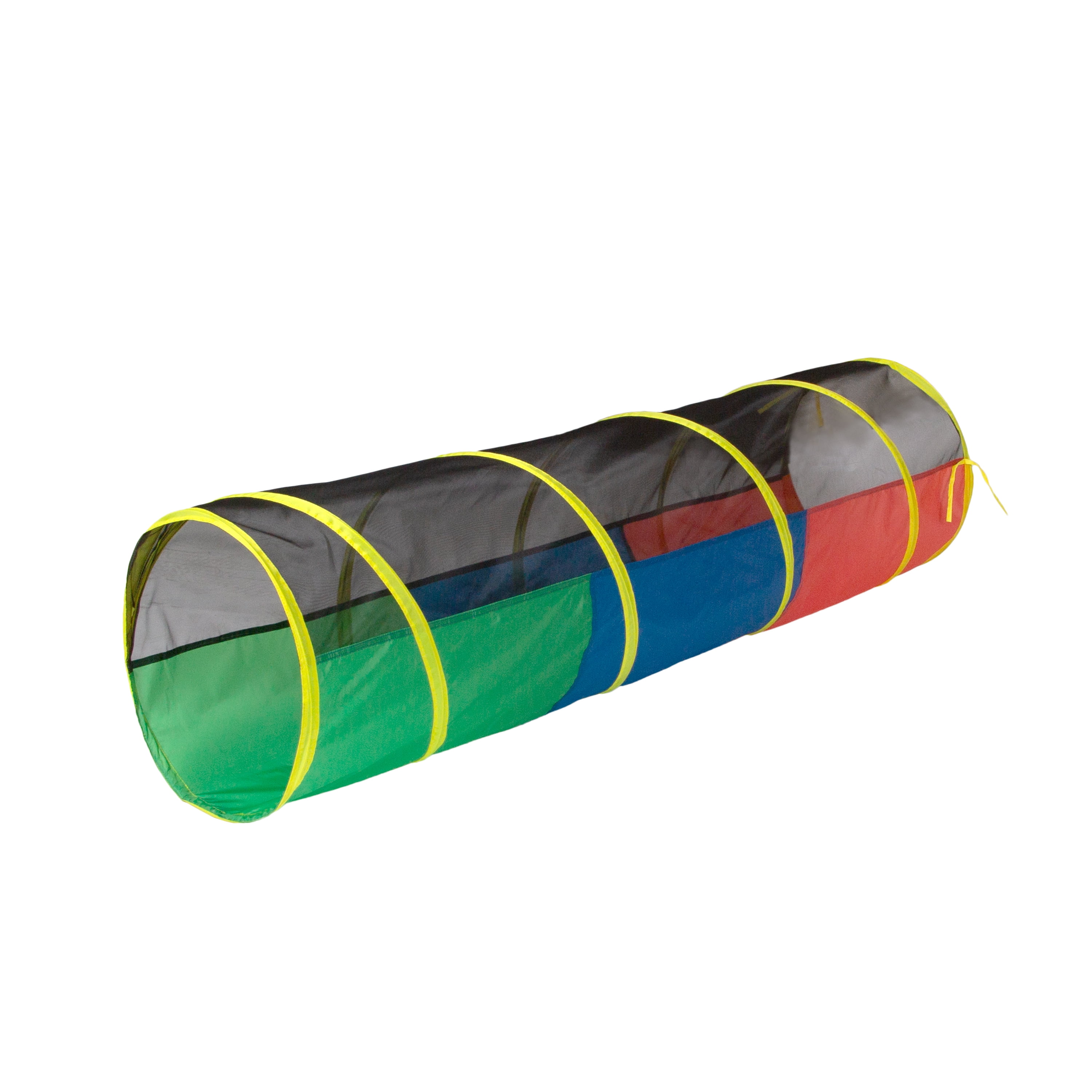 Colorful Half Mesh Play Tunnel for Toddlers