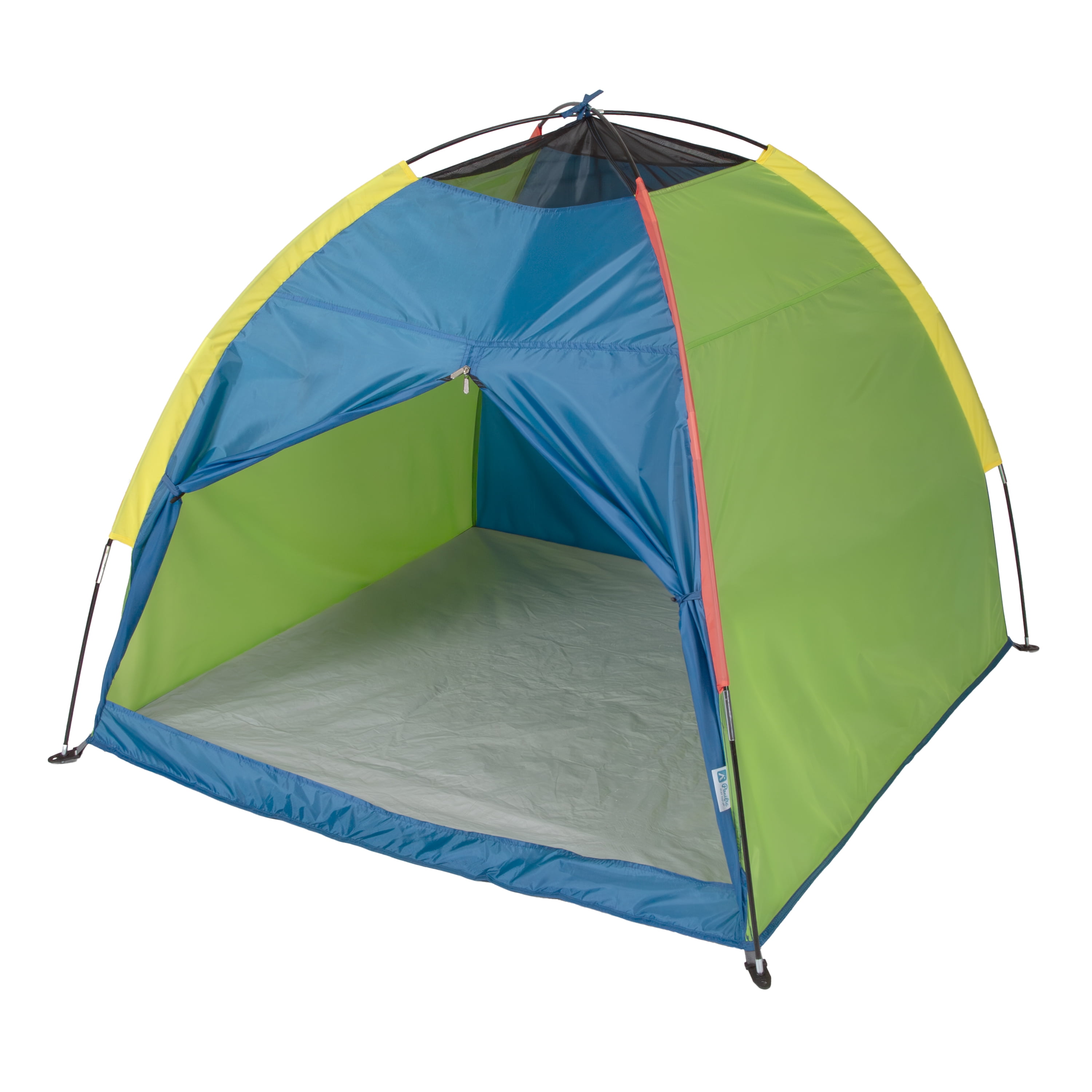 Primary Colors Toddler Play Tent with Mesh Panels