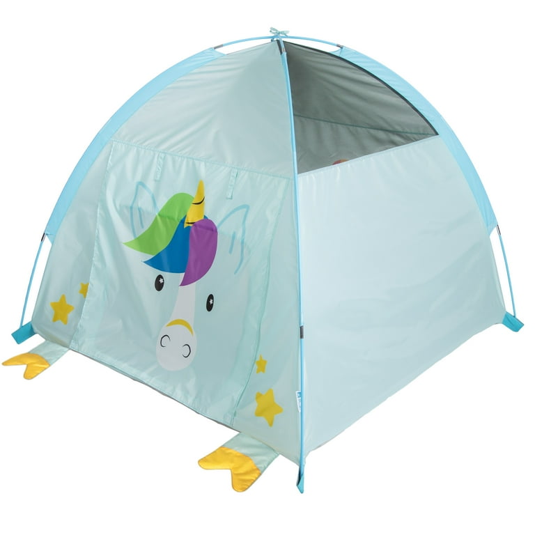 Pacific Play Tents Unicorn Play Tent for Indoor Outdoor Use Polyester Age Group 2 Child
