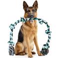 Pacific Pups Products XXL Dog Rope Toy, Extra Large, Durable, 6 Knots