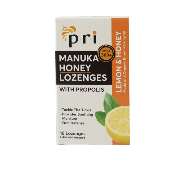 Pacific Resources International - Lozenges Organic Lemon & Honey - 1 Each-16 Count