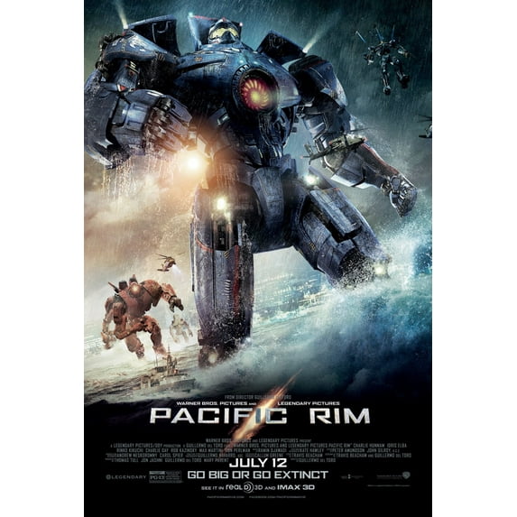 Pacific Rim (3D Blu-ray + Blu-ray + DVD + Digital HD)