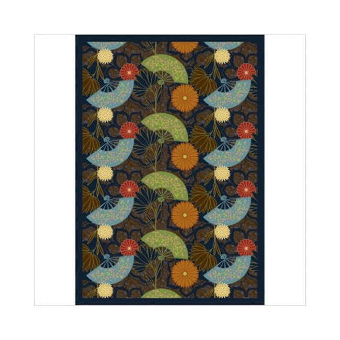 Pacific Rim Brown WearOn Nylon Machine Tufted-Cut Pile Nature Rug - 5 ...