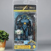 Pacific Rim Cyborg Jaeger Action Figure Toy - 7" Durable Robot Character Model for Collectors, with Collectible Statue Features (Jaeger Gipsy Danger)