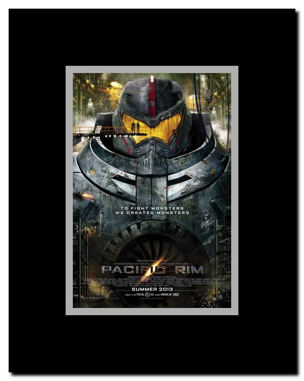 Pacific Rim Framed Movie Poster