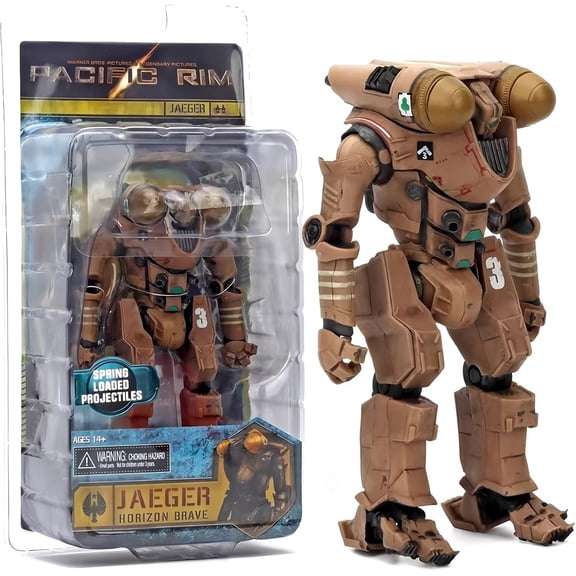 Pacific Rim Mech Action Figure, Chernoalpha Boxed Unique Figure Idea, 7.08 in Collectible Mecha Action Figures KitsHorizon Brave Boxed Unique Figure Idea