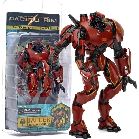 Pacific Rim Mech Action Figure, Crimsontyphoon Boxed Unique Figure Idea, 7.10 in Collectible Mecha Action Figures Kits