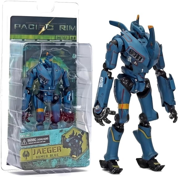 Pacific/Rim Mech Action Figure, Romeo Blue Boxed Unique Figure Idea, 7.16 in Collectible Mecha Action Figures Kits
