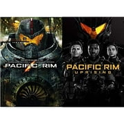 Pacific Rim & Pacific Rim Uprising 2 DVD Feature Film Bundle Idris Elba