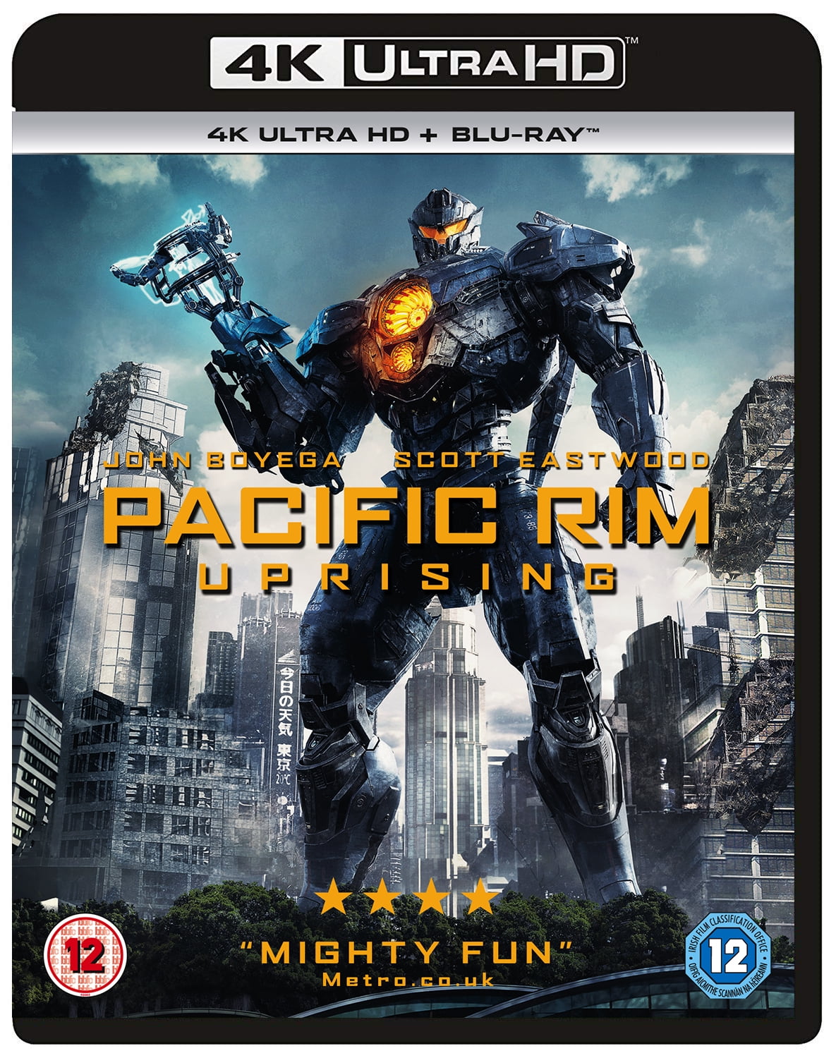 Pacific Rim - Uprising (4K Ultra HD) Charlie Day Burn Gorman Karan Brar Dustin Clare Tian Jing