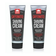 Pacific Shaving Company Caffeinated Shaving Cream for Men & Women, 2-Pack, 7 oz.