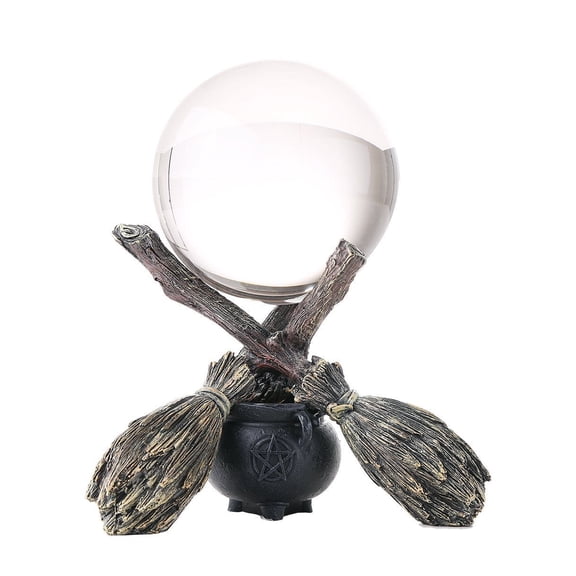 Nemesis Now Witchcraft Gazing Crystal Ball Wiccan Witch Halloween Decorative Figurine