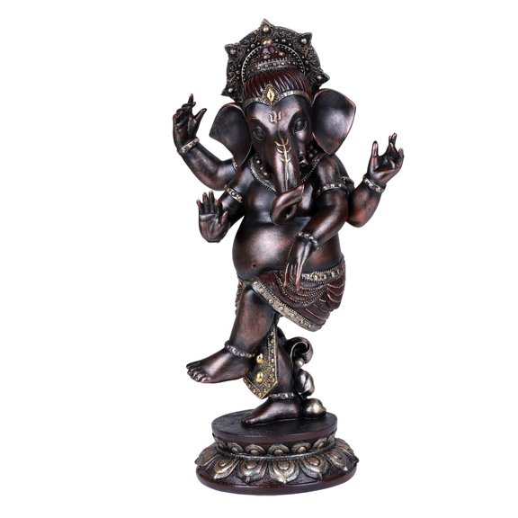 Pacific Trading Dancing Ganesha Statue Figurine New 13 inch