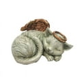 thumbnail image 1 of Pacific Trading, Pet Memorial Angel Cat Sleeping Cremation Urn, Memorial Statue Bottom Load, 30 Cubic Inch, 1 of 1