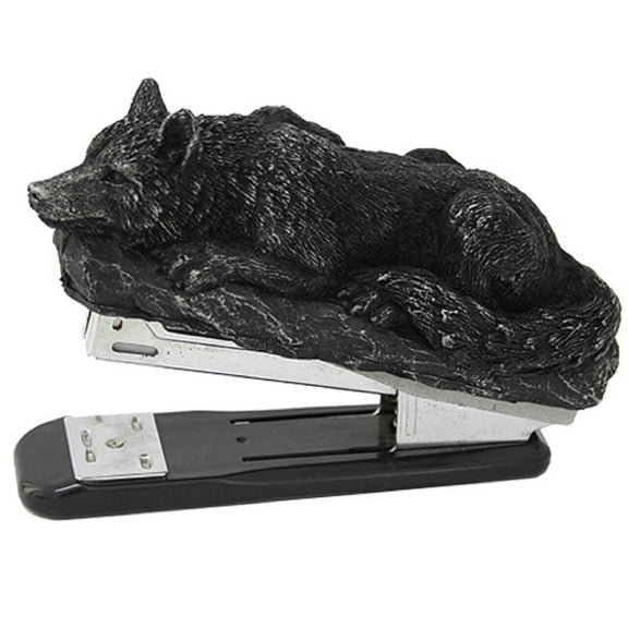 Pacific Trading Wolf Stapler 4.9 Inch Black