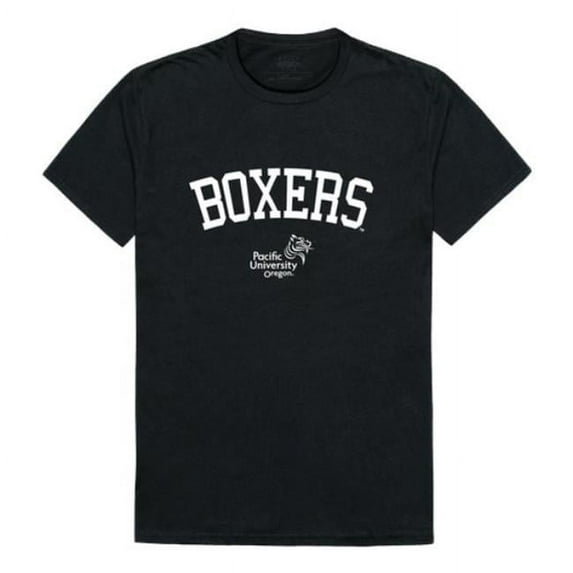 Pacific University Boxers Arch T-Shirt, Black - 2XL
