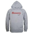 thumbnail image 1 of Pacific University Boxers Script Hoodie, Heather Grey - Medium, 1 of 1