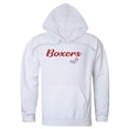 thumbnail image 1 of Pacific University Boxers Script Hoodie, White - Medium, 1 of 1