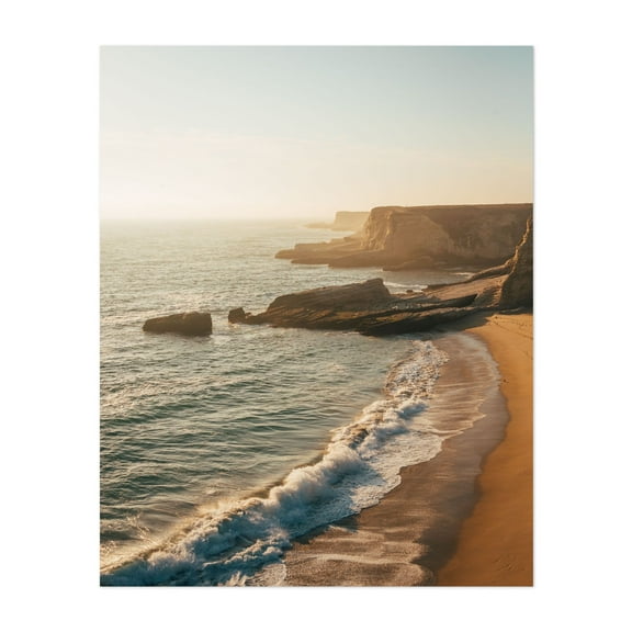 Pacific Views, Davenport 03 - Davenport California Photography Unframed Wall Art Print 8 x 10 inches