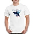 thumbnail image 1 of Pacific Voyage Big Orca T-Shirt Men -Image by Shutterstock, Male XX-Large, 1 of 4