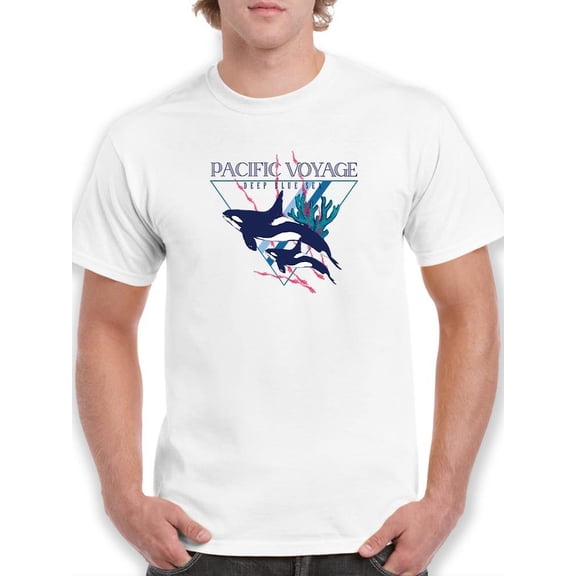 Pacific Voyage Big Orca T-Shirt Men -Image by Shutterstock, Male x-Large