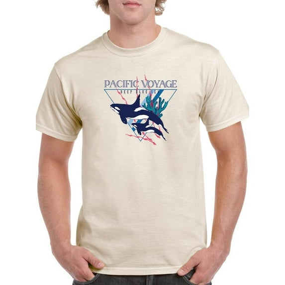 Pacific Voyage Big Orca T-Shirt Men -Image by Shutterstock, Male x-Large