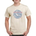 thumbnail image 1 of Pacific Voyage Whale Sign T-Shirt Men -Image by Shutterstock, Male 4X-Large, 1 of 4