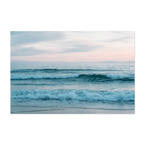 Pacific Waves, Newport - Newport Beach California Photography Unframed Wall Art Print 24 x 36 inches