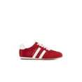 thumbnail image 1 of Pacific Womens Lace-Up Casual Sneaker, Red, 6, 1 of 5