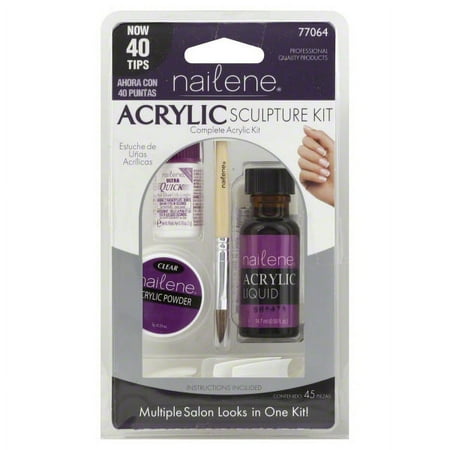 Pacific World Nailene Acrylic Sculpture Kit, 1 ea
