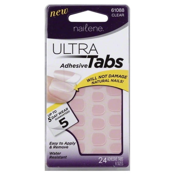 Pacific World Nailene Adhesive Tabs, 24 ea