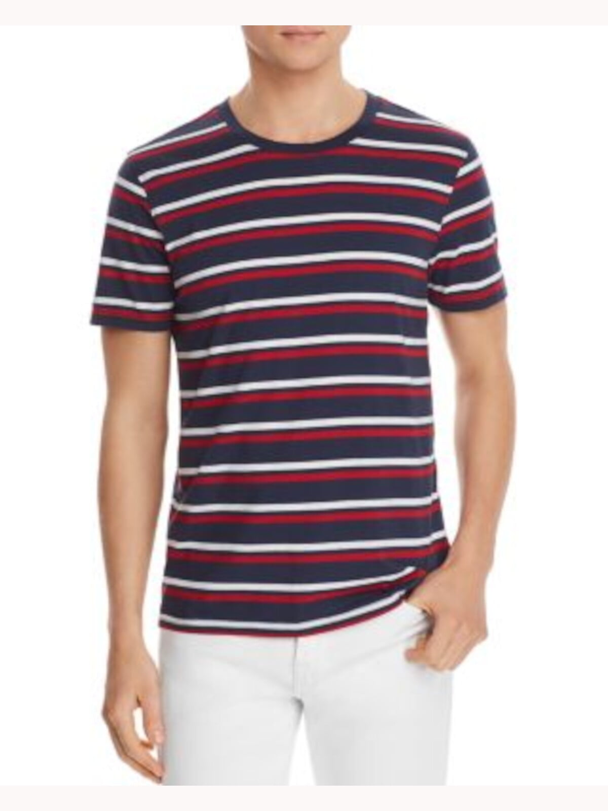 Saint Laurent Striped Tshirt in Blue for Men