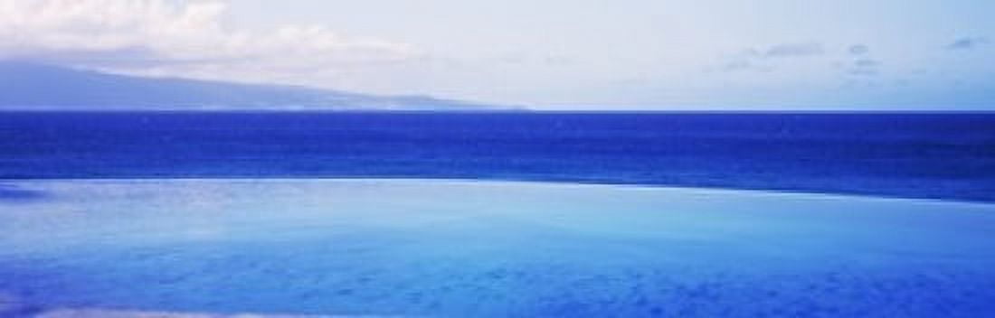 Pacific ocean Maui Hawaii USA Canvas Art - Panoramic Images (18 x 6)
