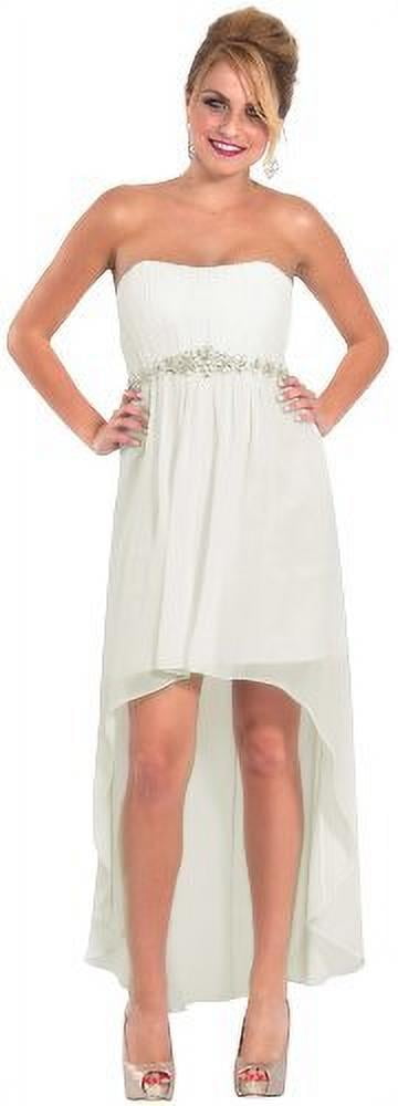 sachin and babi light blue dress Prom Long Dress Beaded Chiffon Formal Gown