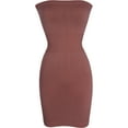 thumbnail image 1 of PacificPlex Womens Seamless Smoother Tube Slip Dress, One Size, Mauve, 1 of 3
