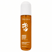 Pacifica Amber Cocoa Body Mist   Warm Gourmand Vanilla Coffee Cocoa Fragrance Spray, Odor Neutralizing, Skin Hydrating, No Phthalates, Vegan and Cruelty-Free, 5 fl oz