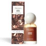 Pacifica Amber Cocoa Eau de Parfum – Warm Spiced Gourmand Perfume with Cinnamon, Coffee, Vanilla & Sandalwood, Long Last