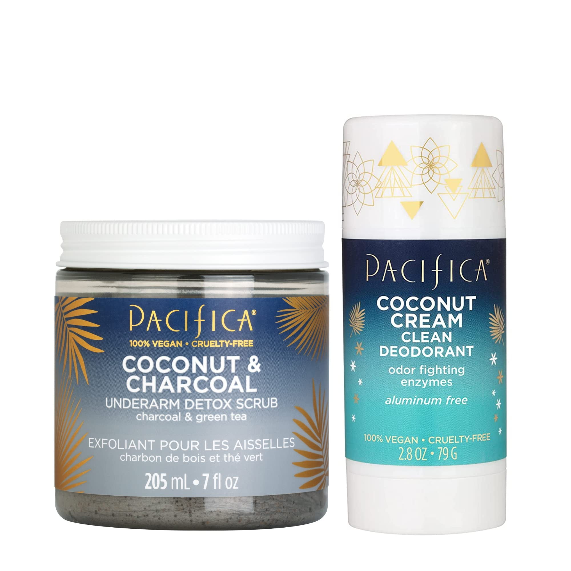 Pacifica Beauty Coconut And Charcoal Underarm Detox Scrub For Natural