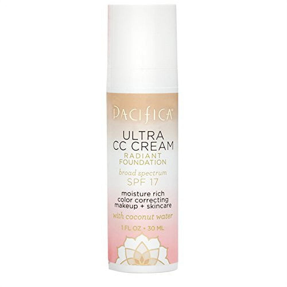 Pacifica Beauty Ultra CC Cream Radiant Foundation Natural