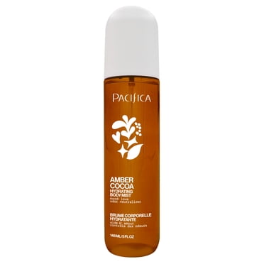 Pacifica Hydrating Body Mist Amber Cocoa for Unisex, 5 fl oz